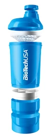 BioTech USA Wave 950 ml Blue Shaker