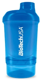 BioTech USA Wave+ Nano 300 ml + 150 ml Blue Shaker