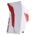 Blokkoló kesztyű Bauer Supreme Shadow White/Red Senior jobb kéz (regular)