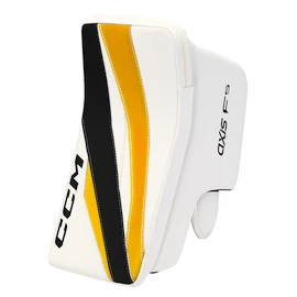 Blokkoló kesztyű CCM Axis F5 Black/Yellow Junior