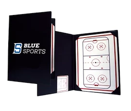 Blue Sports 11" x 15" (27,94 cm x 38,14 cm) edzői tábla