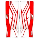 BRIAN'S Iconik X White/Red Senior Kapus lábszárvédők 36 + 1 hüvelyk
