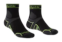 Bridgedale  Trail Run Lightweight T2 Merino Sport ¾ Crew Black  Férfizokni