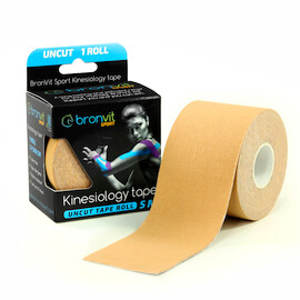 BronVit  Sport kinesiology tape 5m x 5cm – classic Kineziológiai szalag
