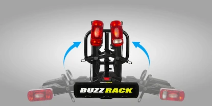 BuzzRack Scorpion Lite 2 Kerékpártartó vontatóhorogra