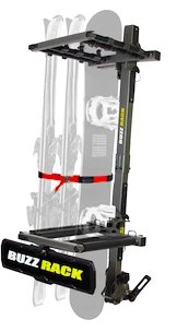 BuzzRack  Ski Rack with light Síléchordozó vontatóhorogra