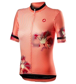Castelli Primavera Jersey Peach Echo Női kerékpáros mez