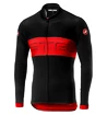Castelli  Prologo VI Long Sleeve Black/Red/Black Kerékpáros férfimez