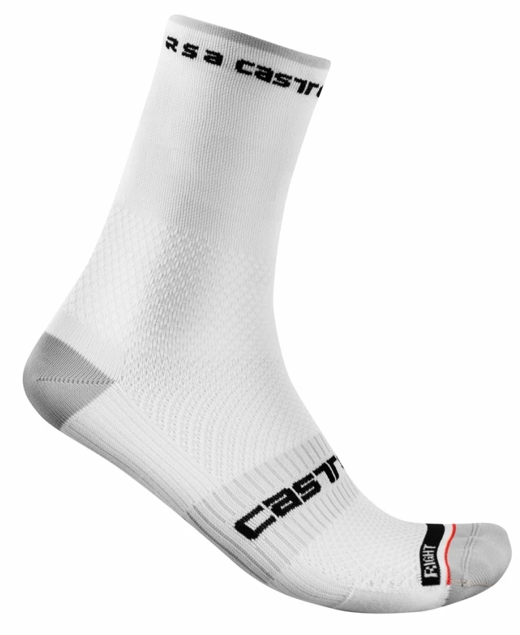 Castelli  Rosso Corsa Pro 15 Kerékpáros zokni