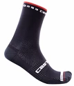 Castelli  Rosso Corsa Pro 15  Kerékpáros zokni