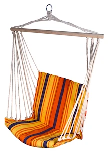 Cattara  k sezení 95x50cm červeno-oranžová  Függőágy