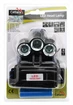 Cattara  LED 400lm (1x XM-L+2x XP-E)  Fejlámpa