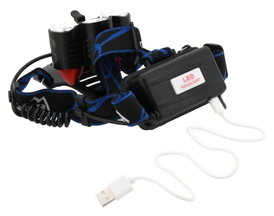Cattara  LED 400lm (1x XM-L+2x XP-E)  Fejlámpa