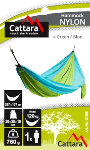 Cattara  NYLON 275x137cm  Függőágy