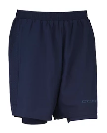 CCM 2 IN 1 Training Short True Navy Férfirövidnadrág