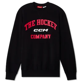 CCM Athleisure Crew Black Férfi-melegítőfelső