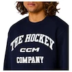 CCM  Athleisure Crew Navy Férfi-melegítőfelső