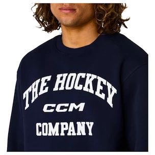 CCM  Athleisure Crew Navy Férfi-melegítőfelső