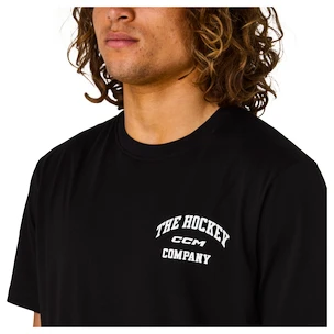 CCM  Athleisure Tee Black Férfipóló XXL