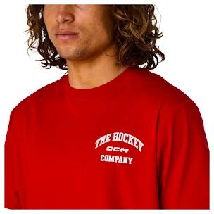 CCM  Athleisure Tee Red Férfipóló