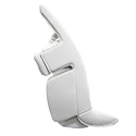 CCM Axis 2.9 white/white/white/white Intermediate Kapus lábszárvédők