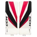 CCM Axis F9 Black/Red/White Senior Kapus lábszárvédők 35 + 2 hüvelyk