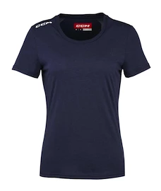 CCM Crew Neck SS TEE True Navy Női póló