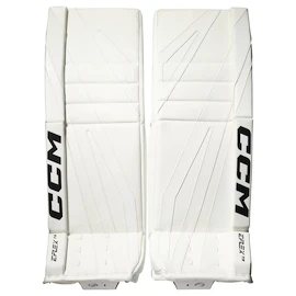 CCM Eflex 7.9 White Senior Kapus lábszárvédők