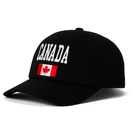 CCM Flag Hood Team CAN Black Férfibaseballsapka