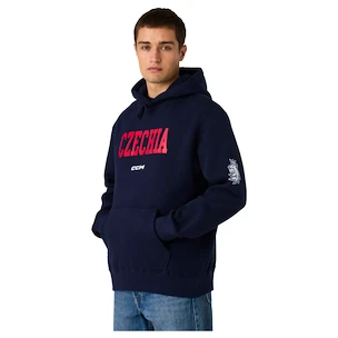 CCM  Flag Hood Team CZE Navy Férfi-melegítőfelső