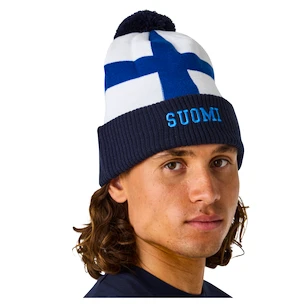 CCM  Flag Hood Team FIN Navy  Kötött sapka