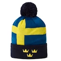 CCM  Flag Hood Team SWE Navy  Kötött sapka