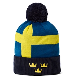 CCM Flag Hood Team SWE Navy Kötött sapka