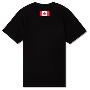 CCM  Flag Tee Team CAN Black Férfipóló