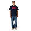CCM  Flag Tee Team CZE Navy Férfipóló