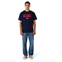 CCM  Flag Tee Team CZE Navy Férfipóló