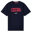 CCM  Flag Tee Team CZE Navy Férfipóló
