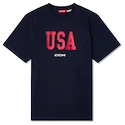 CCM  Flag Tee Team USA Navy Férfipóló