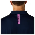 CCM  Golf Polo Solid Navy Férfipóló