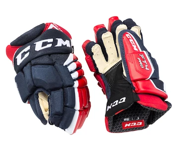 CCM JetSpeed FT4 Pro Navy/Red/White Junior Hokikesztyűk