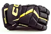 CCM JetSpeed FT6 Black/Sunflower Junior Hokikesztyűk