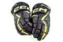 CCM JetSpeed FT6 Black/Sunflower Junior Hokikesztyűk