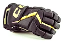 CCM JetSpeed FT6 Black/Sunflower Junior Hokikesztyűk