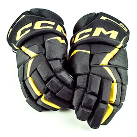 CCM JetSpeed FT6 Black/Sunflower Senior Hokikesztyűk