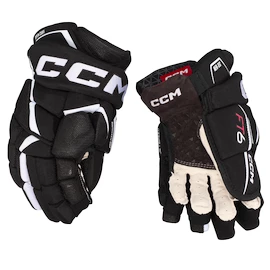 CCM JetSpeed FT6 Black/White Junior Hokikesztyűk