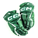 CCM JetSpeed FT6 Dark Green/White Junior Hokikesztyűk