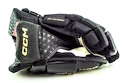 CCM JetSpeed FT6 Pro Black/Sunflower Senior Hokikesztyűk