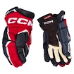 CCM JetSpeed FT6 Pro Navy/Red/White Junior Hokikesztyűk