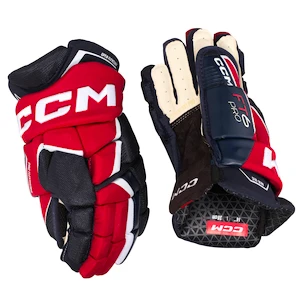 CCM JetSpeed FT6 Pro Navy/Red/White Senior Hokikesztyűk