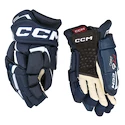 CCM JetSpeed FT6 Pro Navy/White Junior Hokikesztyűk 11 hüvelyk